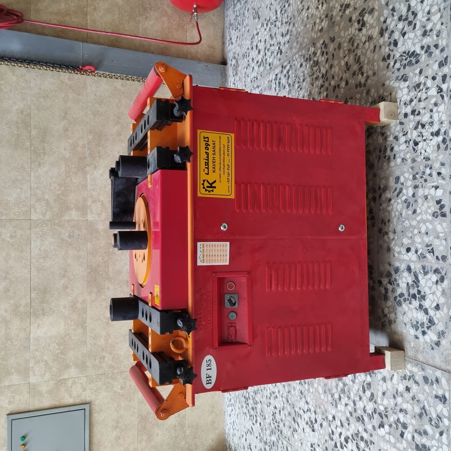 دستگاه خم میلگرد BF185 | کد KS-343